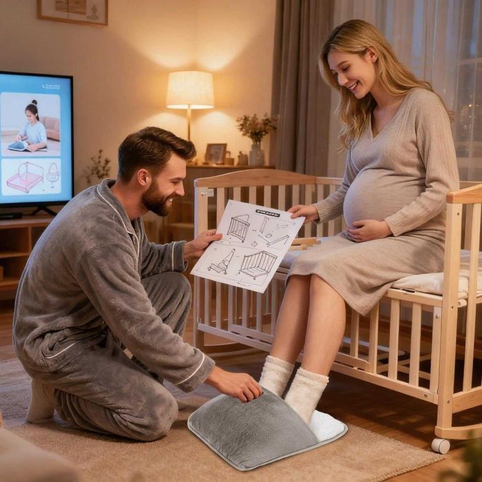 Perna electrica pentru picioare corp incalzire rapida alimentare USB