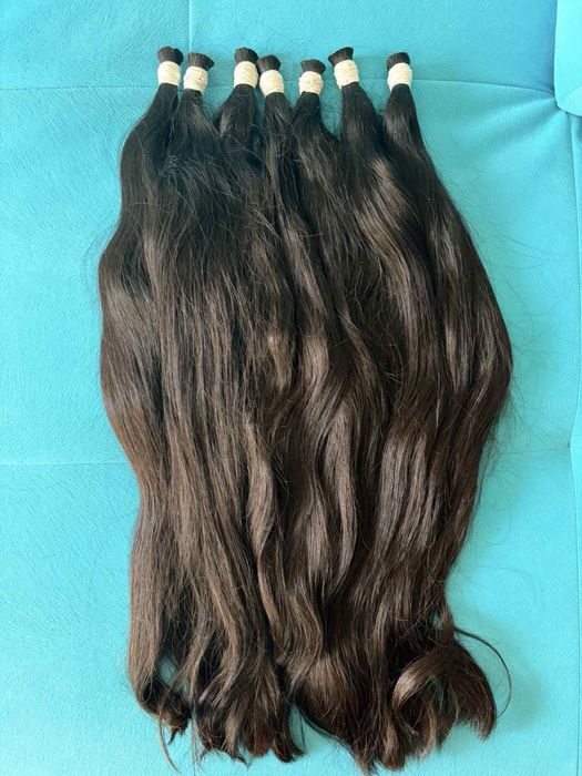 Естествена коса 65 см( връзки от 100гр)