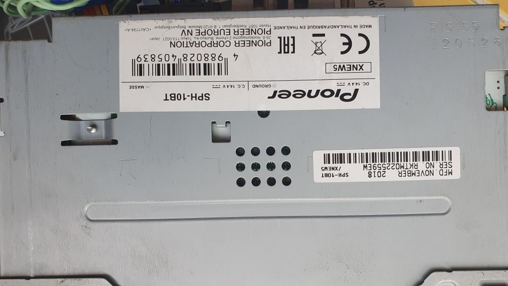 Unitate audio  Pioneer  - bluetooth,  iOS, Android