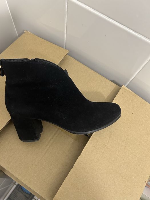 Полуботинки замшевые осень