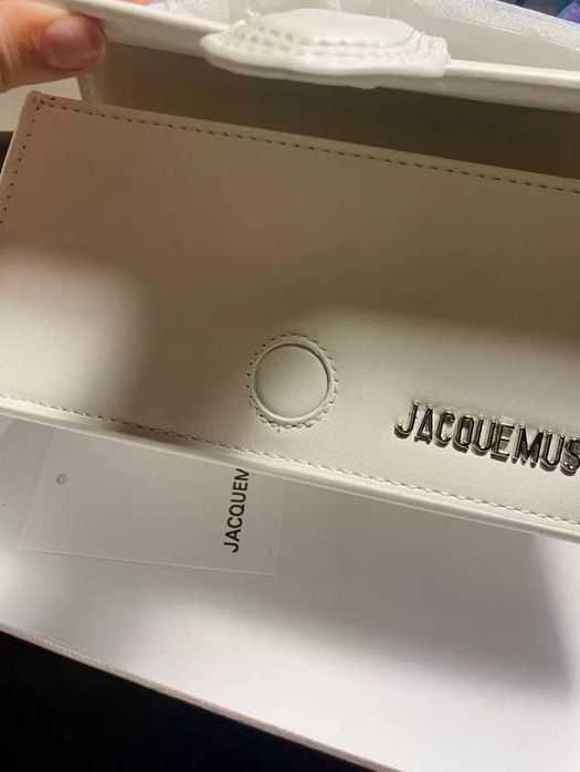 Geanta Jacquemus Le Bambino Alba - Piele Naturala