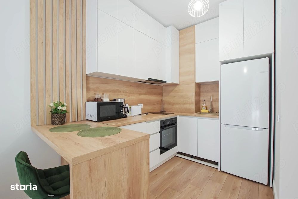 Studio modern de închiriat – Silk District | Parcare inclusă