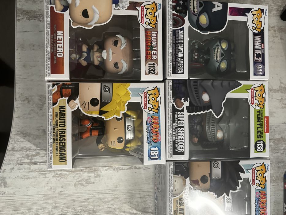 Funko Pop фигурки - Marvel, Naruto, Boruto (Оригинални)
