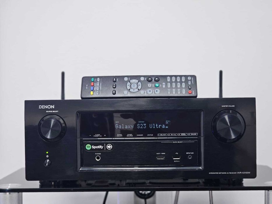 Receiver 7.2 Denon AVR-X2100W Bluetooth/4K