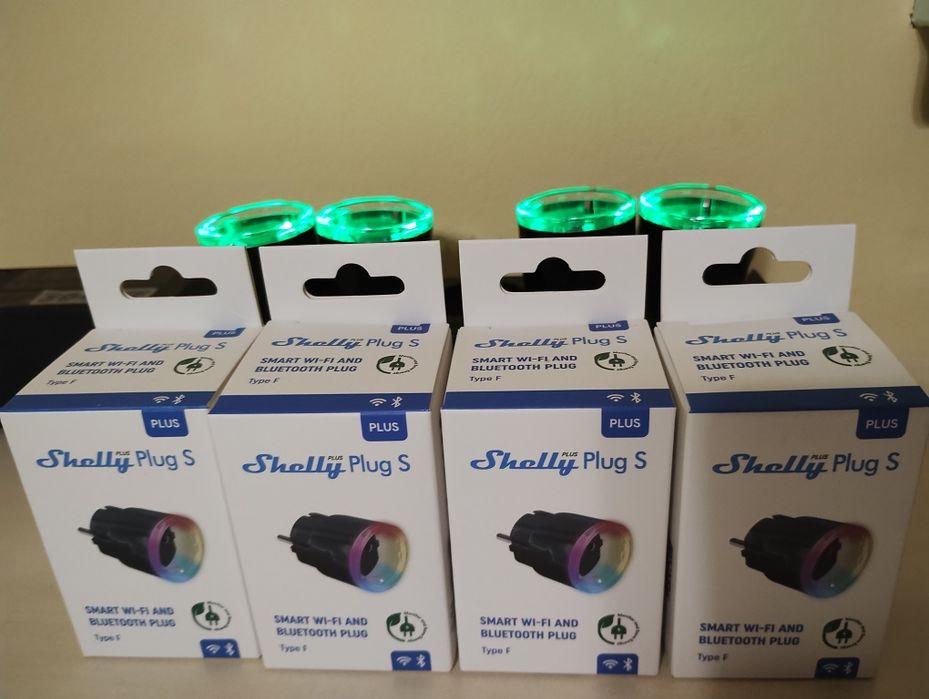 Продавам  4бр. Shelly Plus Smart Plug S