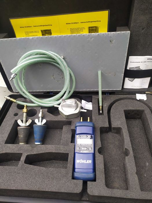 Компютърен уред за измерване на налягане WOHLER dc 2000 pro .