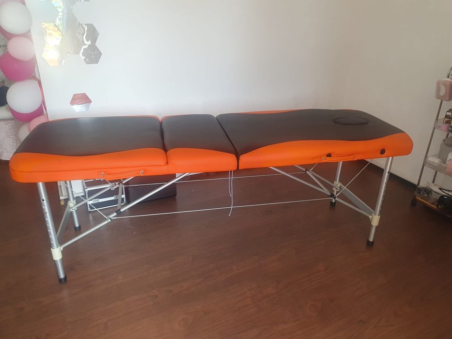 Pat de gene profesional + husă + lampă – stare foarte bună