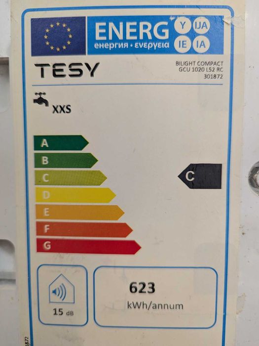 TESY бойлер 10L 3000W – Отличен, готов за монтаж – Само 50€