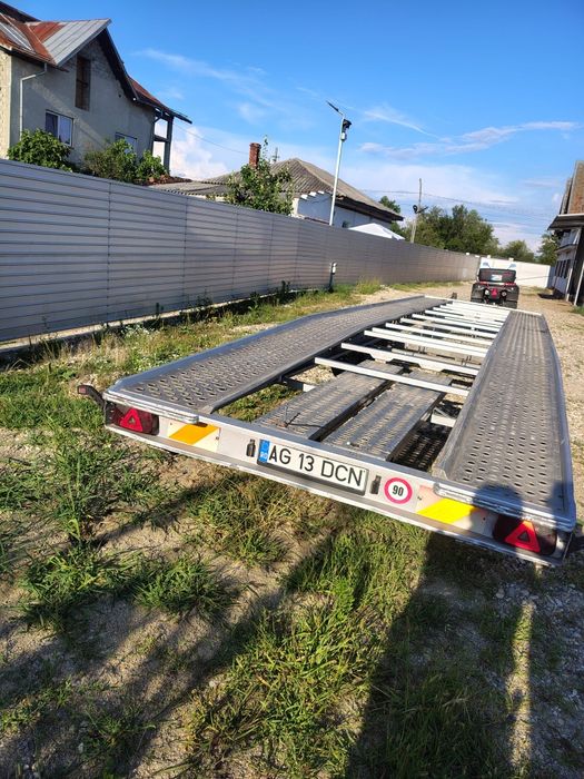 Platforma 2 pozitii,3 axe,9 metrii aluminiu 2400 euro