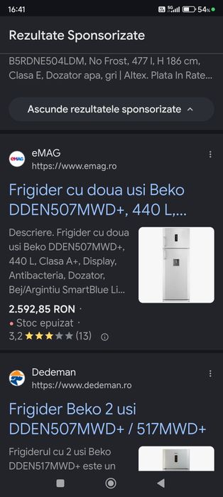 Frigider Beko in stare perfecta