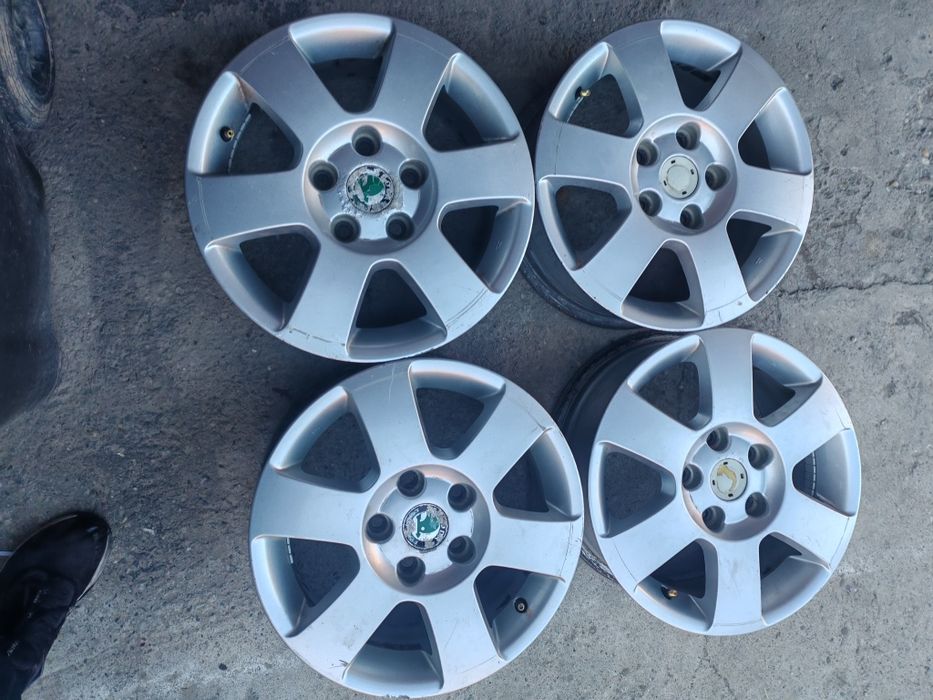 Jante aliaj originale Ce,Skoda,Audi,pe 15,5*112