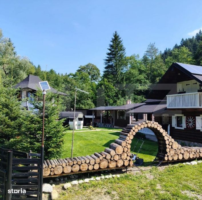 Cabana/Casa de vacanta in Molid, SV, 136 mp, teren cu 3300 mp, Iaz cu