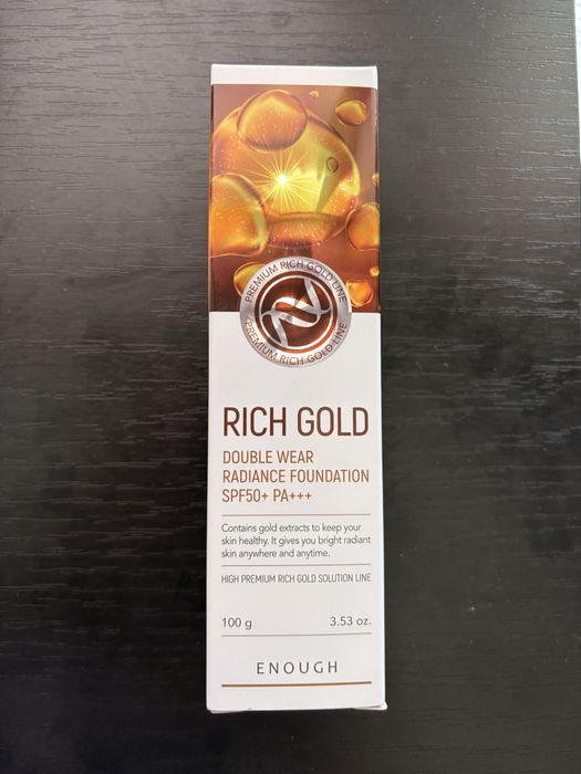 Фон дьо тен “Rich Gold- ENOUGH” 100мл.