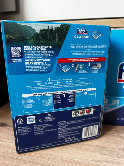 Finish Classic 3X100 Tablete mașina de spălat vase