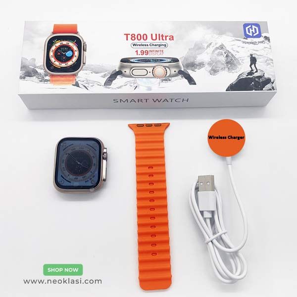 T 800 ULTRA smart watch iwatch toliq ekranli Hlwatch pro