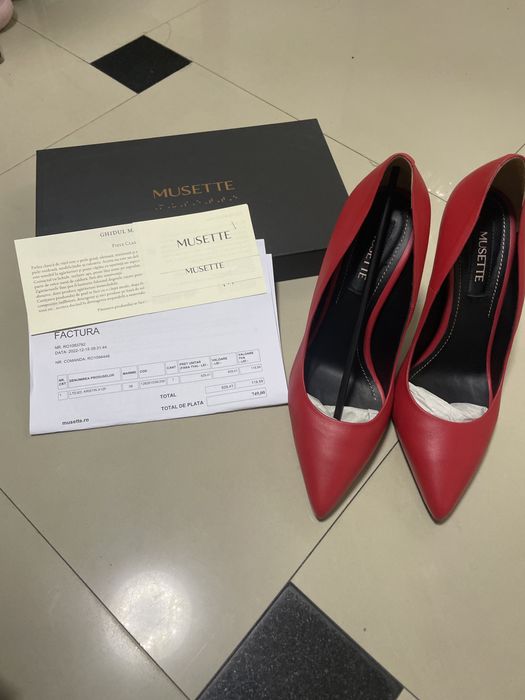 Pantofli eleganti Mussete