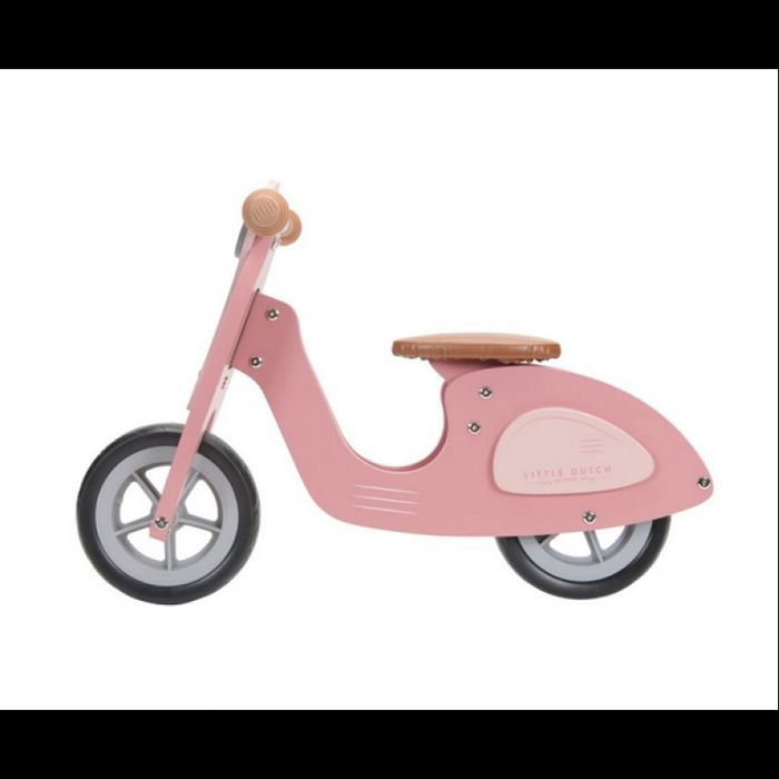 Детско колело Pink Vespa – Little Dutch за яздене и баланс 120лв.