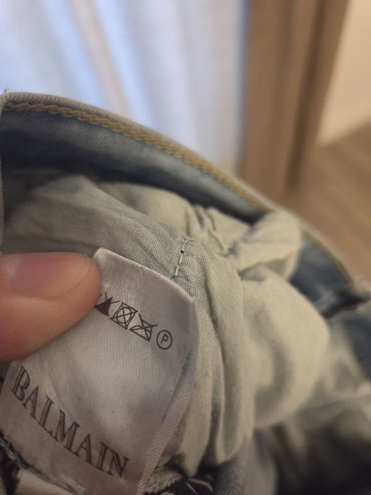 Blugi balmain noi 36(us) fit L