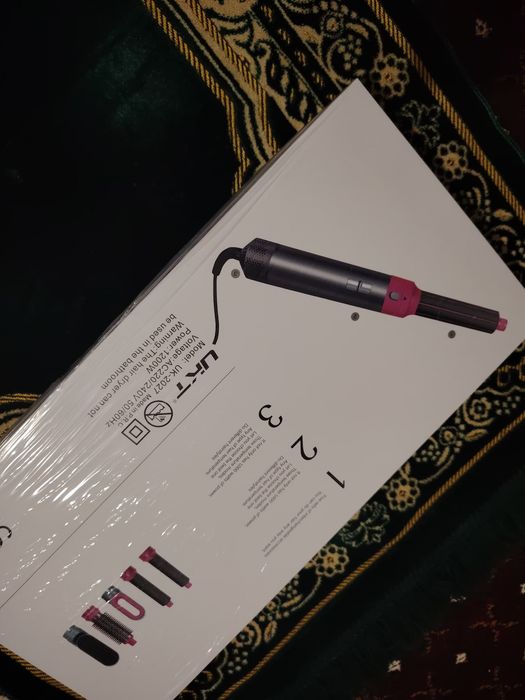 Профессиональный фен для волос 5 в 1, высокоскоростная плойка,