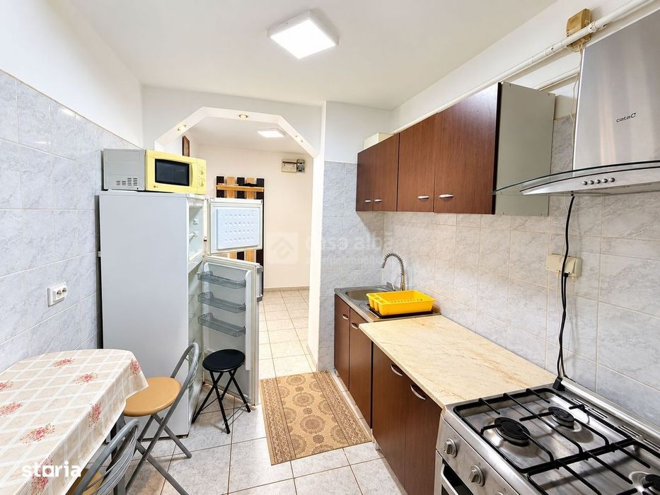 Podul de Fier - intersectie, 2 camere mobilat & utilat, amenajat, LIBE