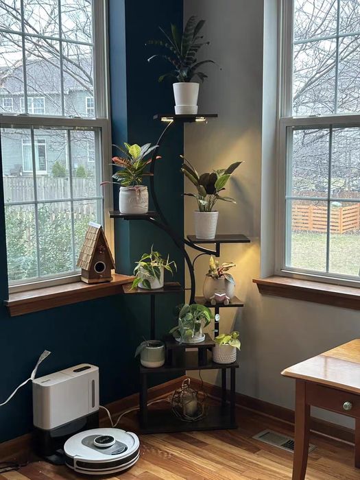 Подставка для цветов с лед подсветкой