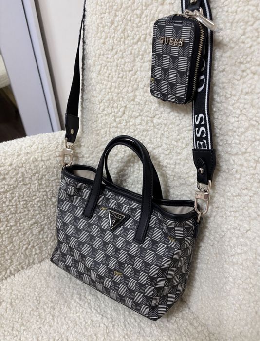 Чанта Guess G Wave Mini tote bag