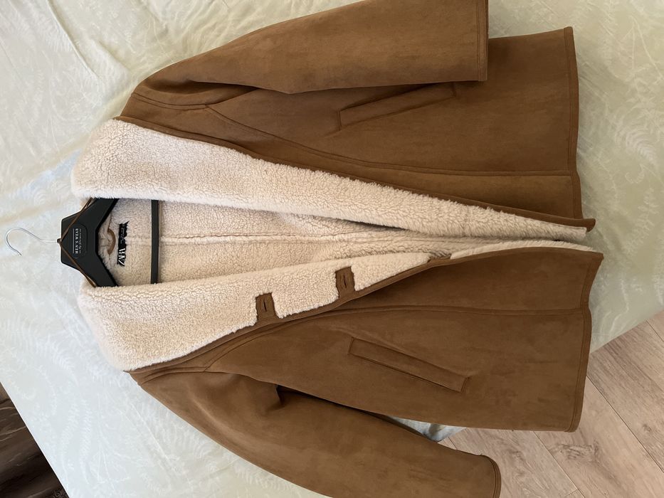 Дублёнка Zara 46р
