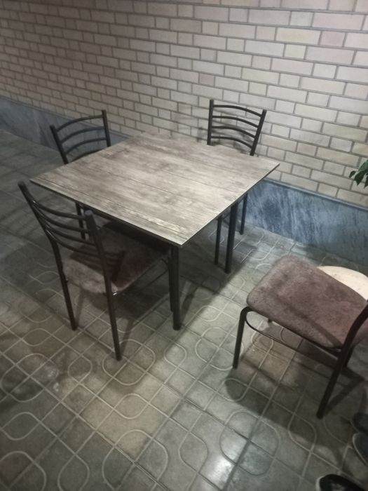 Стол стул новый янгидек