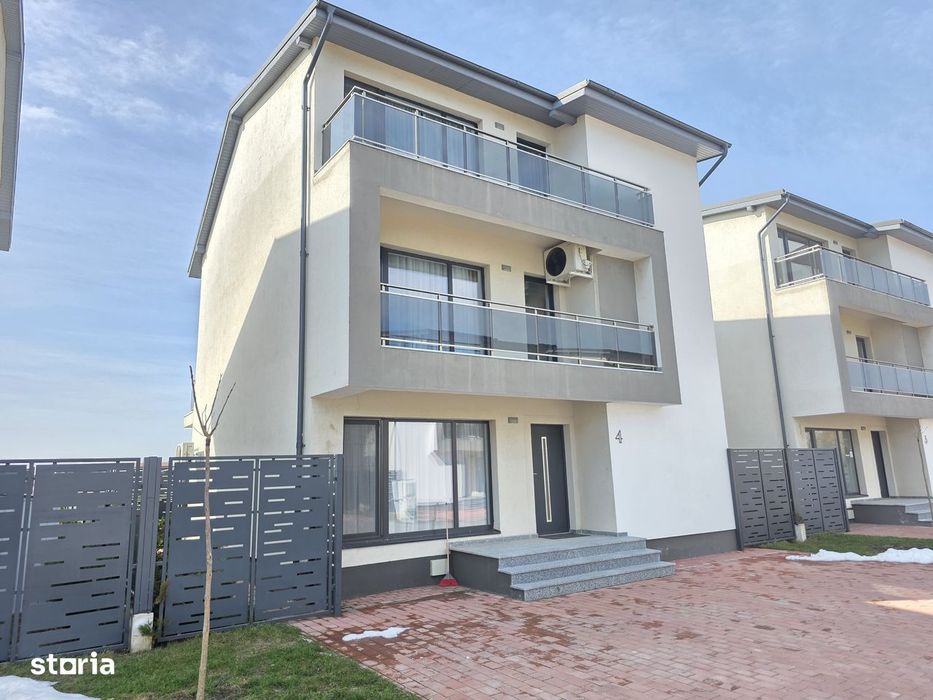 Vila 5 Camere 3 Băi Mobilată P+1E +Mansardă Măgurele-Ilfov