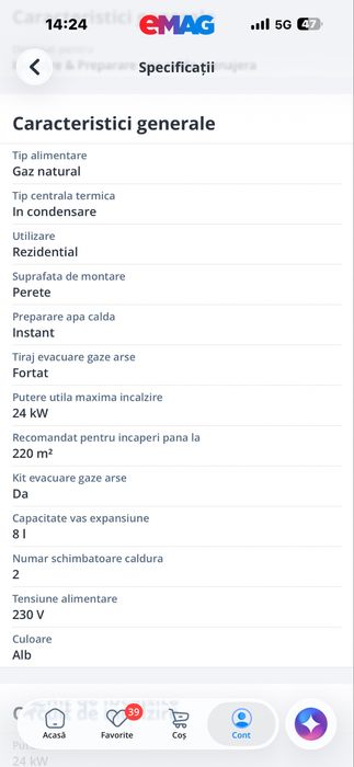 Centrala wiessman vitodens 050-w-24