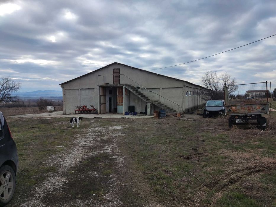 Под наем производствена сграда  1000 кв. м. и УПИ с площ 5000 кв. м.,