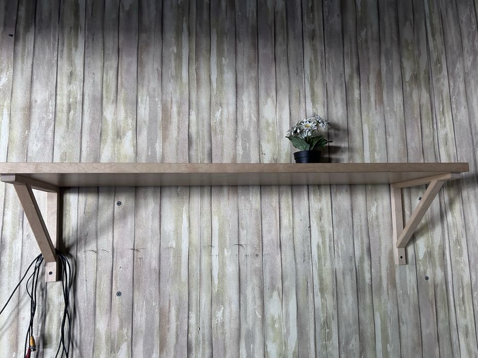 Деревянные полки для декора, посуды и прочее