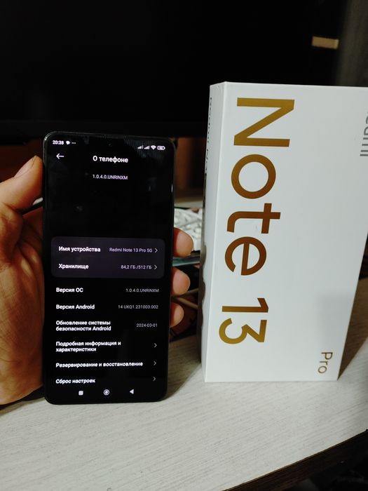 Смартфон Xiaomi Redmi Note 13 Pro 5G 512Gb
