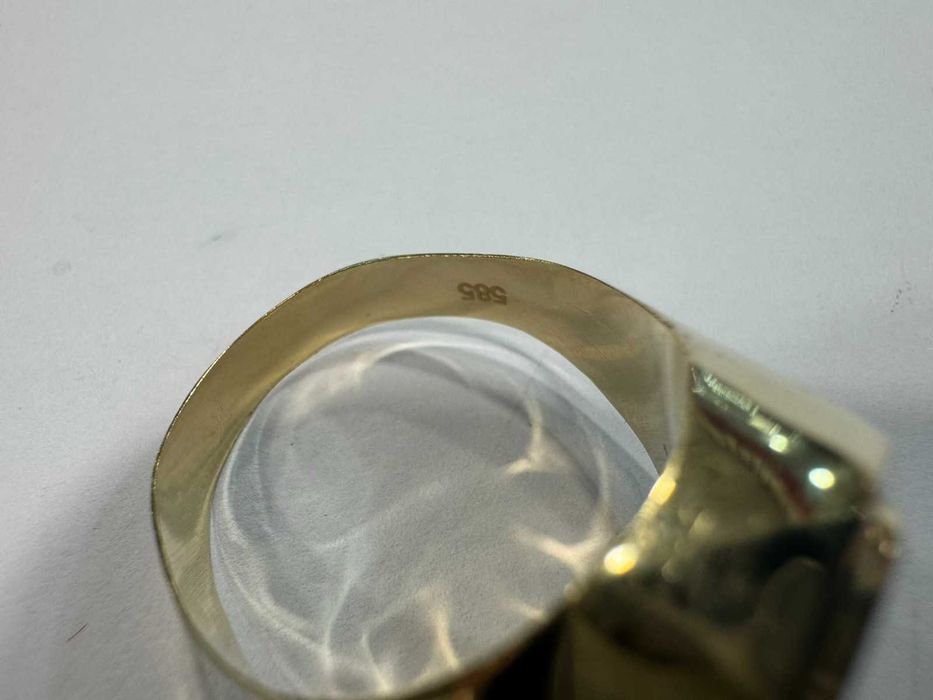 Мъжки златен пръстен 14К- 6,14гр.