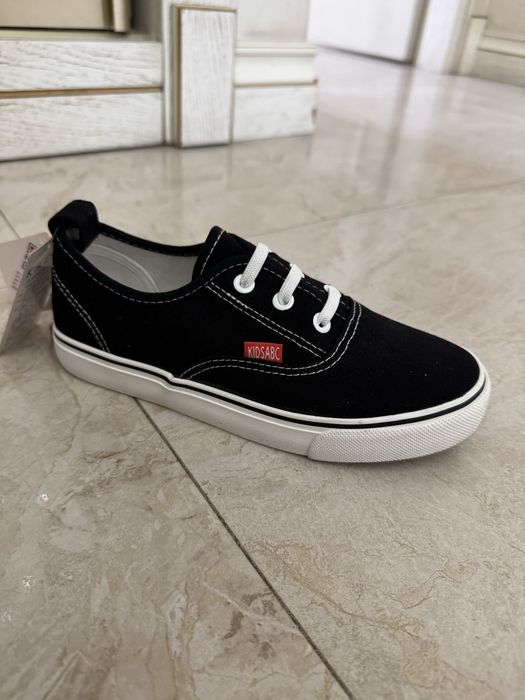 Кеды черные унисекс