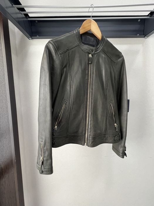 Кожанная куртка женская