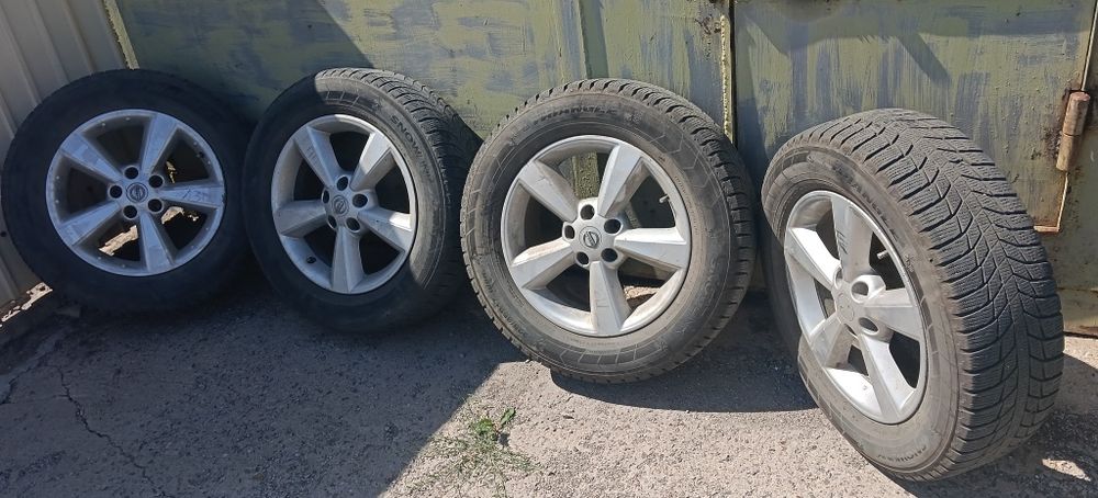 Колеса на Ниссан кашкай j10