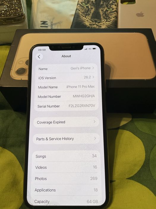 Iphone 11 pro max 64 GB gold