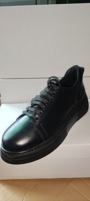 Adidași piele naturala damă talpă înaltă cusută