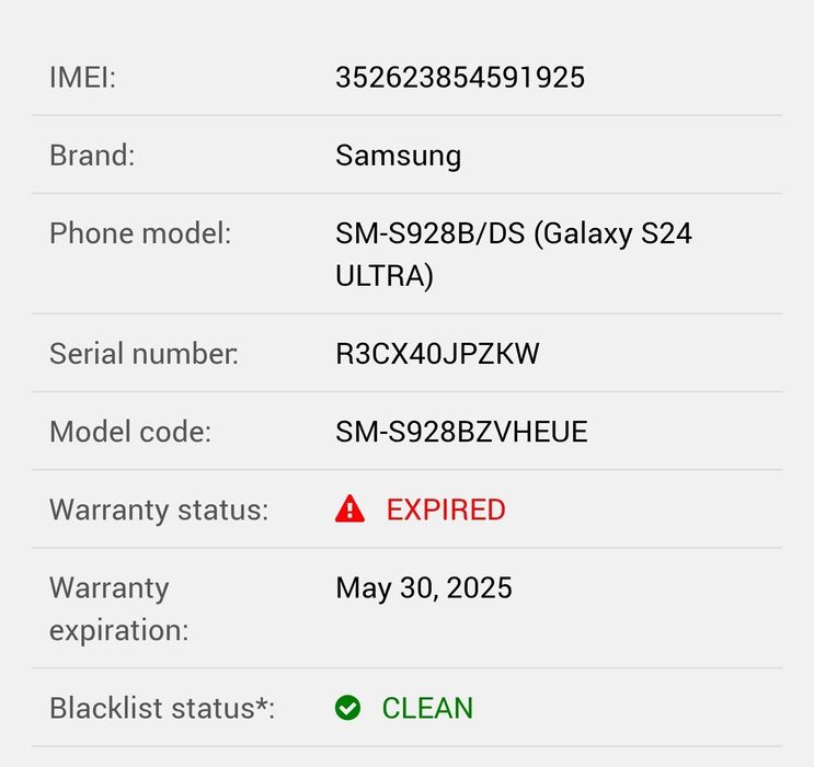 Samsung S24 Ultra 512gb