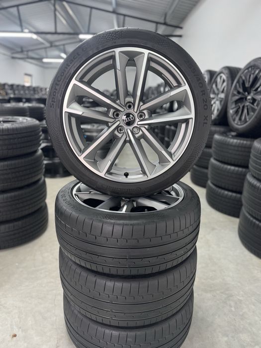 Jante Audi A6 A7 R20 C8 S7 Originale Q7 Q5  Continental 44/2023 vara