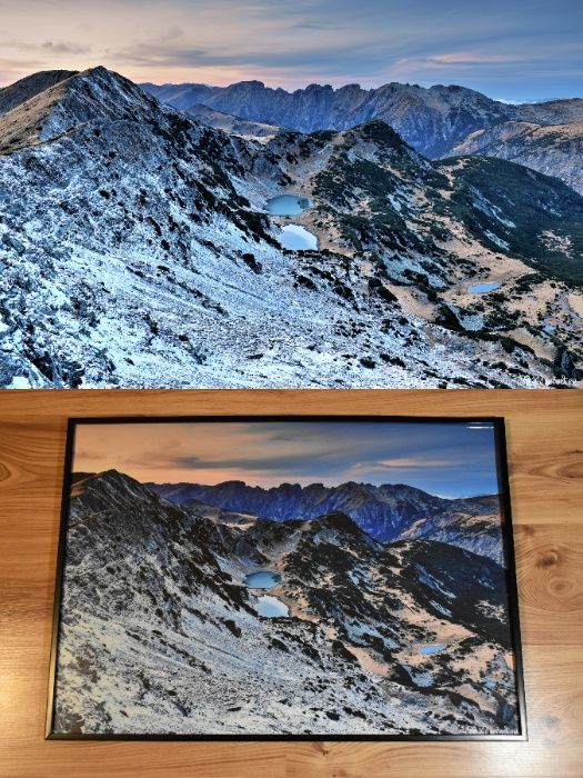 Дяволският циркус, Средна Рила - принт във фоторамка