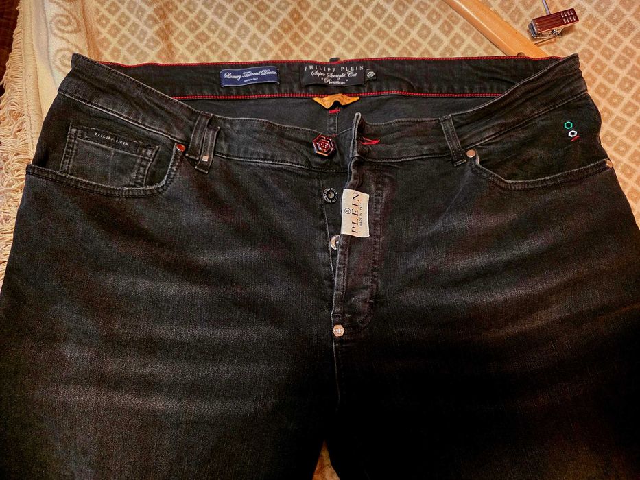 PHILIPP PLEIN оригинални мъжки дънки размер 40