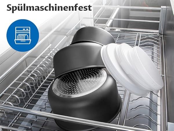 К-кт от 10 части съдове за готвене с незалепващо покритие, BEZIA