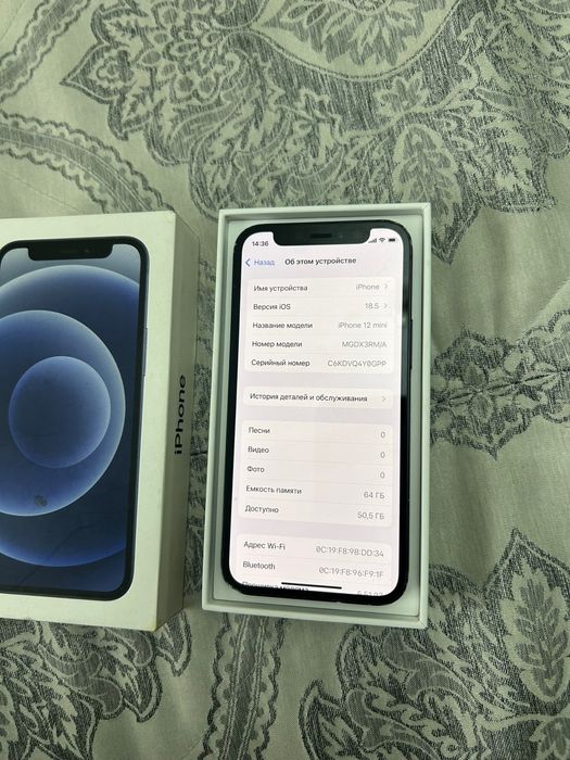 Айфон 12мини 64гб IPhone
