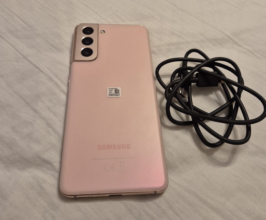 Samsung S21, 128 GB Pink. Impecabil