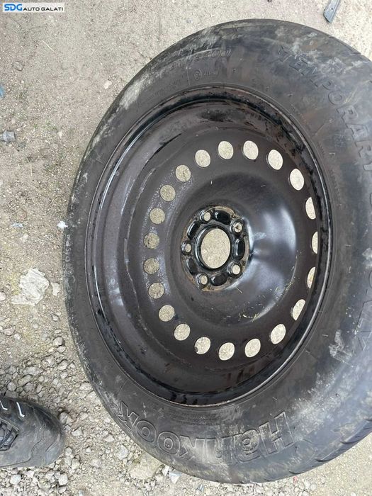Roata Janta Tabla Rezerva Slim T125 90 16 R16 Ford Mondeo MK 4 2007 - 2014 Cod 8V41-1A479-AA DM5C-BA [C2904]