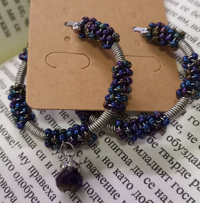 Обеци ръчна изработка