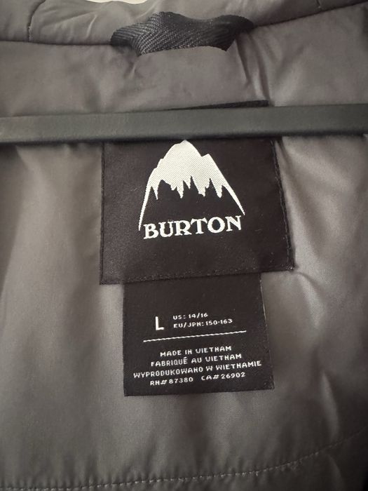 Burton ски яке L детско, 155 см ръст, 11-13 год