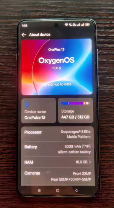 Продается OnePlus 13 512/16 (без обмена)